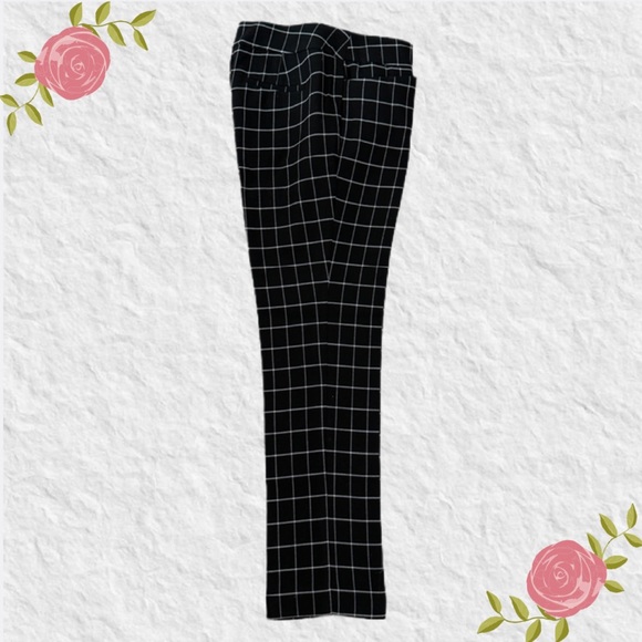 Ann Taylor Graph Check Straight Pants - Picture 9 of 9